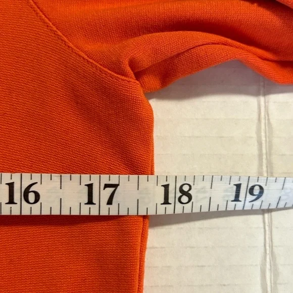 AKRIS PUNTO Orange top SZ 4 (as is : content label is hard to read ) - Picture 7 of 12